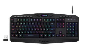Клавиатура беспроводная Redragon Harpe RGB Led Black