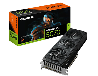 Видеокарта 12Gb Gigabyte GV-N5070WF3-12GD (RTX5070) GDDR7 HDMI DP