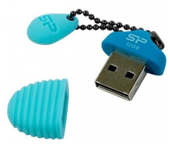 Флешка 32Gb Silicon Power Touch T30 USB blue