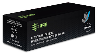 Картридж лазерный Cactus CS-TK1170-MPS для Kyocera, 12000стр. черный