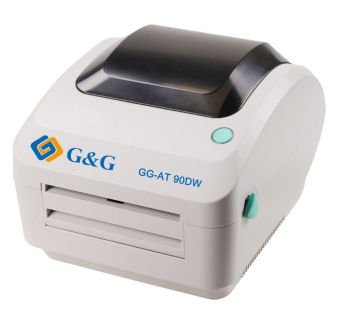 Термопринтер G&G GG-AT 90DW  4"/108 mm, 203 dpi, USB, серый