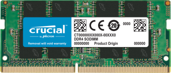 Модуль памяти SODIMM DDR4 8Gb PC4-25600 3200MHz Crucial