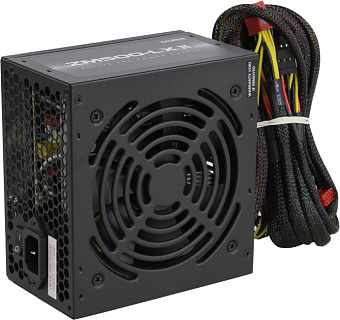Блок питания 500W Zalman ZM500-LXII (120mm, 24+8pin, 2*8pin, 6*Sata, 3*IDE)