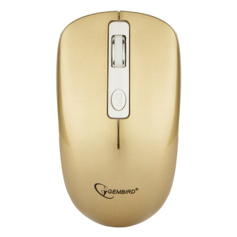 Мышь беспроводная Gembird MUSW-400-G Wireless soft touch Pink-Gold