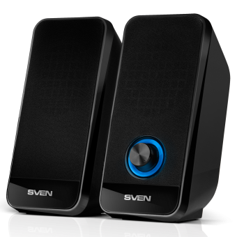 Акустическая система SVEN 320 (2x3W, USB) Black