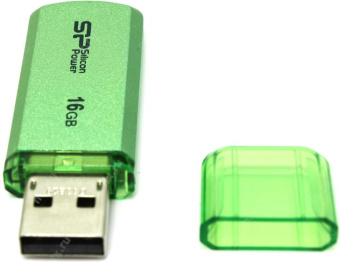 Флешка 16Gb Silicon Power Helios 101 USB green