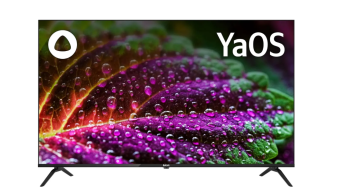 Телевизор 43" BBK 43LEX-7238/FTS2 Smart Яндекс.ТВ черный/FULL HD/60Hz/DVB-T2/DVB-C/DVB-S2/U