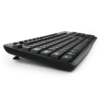 Клавиатура проводная Гарнизон GKM-125 Black