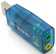 Звуковая карта внешняя TRUA3D (USB, C-Media CM108, 1*jack, 1*mic)