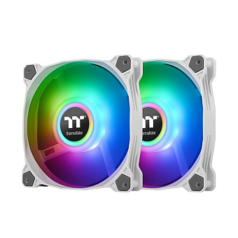 Комплект вентиляторов Thermaltake Pure Duo 12 ARGB Sync 2 Pack White