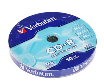Диск CD-R 700 Mb VS 52x Shrink (10шт.)