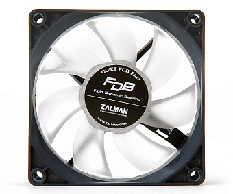 Вентилятор для корпуса 80mm Zalman ZM-F1 FDB (SF) (80x80x25мм, 1300-2000об/мин, 18-23дБ)