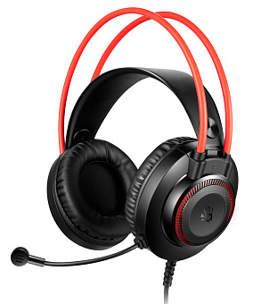 Наушники проводные A4Tech Bloody G200S (микрофон, 20 - 20 000 Гц, 2м) черный