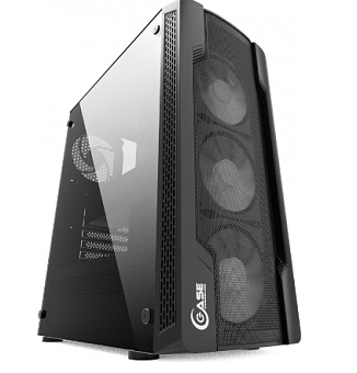 Корпус Powercase Mistral X4 Mesh ATX Black