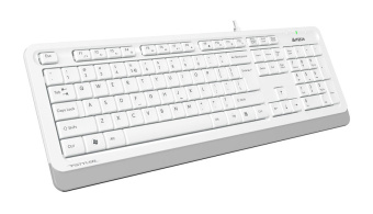 Клавиатура проводная A4Tech Fstyler FK10 White-Grey