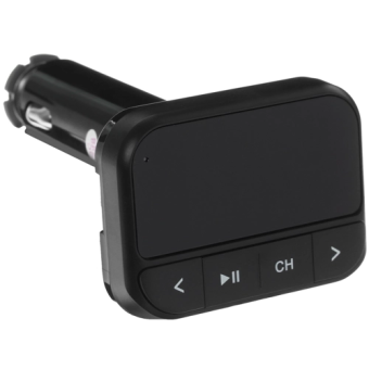 Модулятор FM Ritmix FMT-B200 (MP3 AUX USB microSD до 32ГБ ПДУ) черный