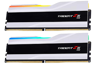 Модуль памяти DDR5 64Gb 6400MHz G.SKILL TRIDENT Z5 RGB White (Kit of 2)