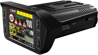 Видеорегистратор с радар-детектором Inspector Barracuda GPS, FullHD, 30 кадр./сек, 520mAh, черный