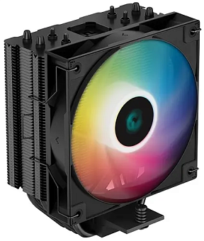 Кулер для процессора DeepCool AG400 BK ARGB 4-pin, 1700/AM5, 220W, Black
