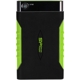 Внешний жесткий диск 1Tb Silicon Power Armor A15 2.5" USB3.0 Black-Green