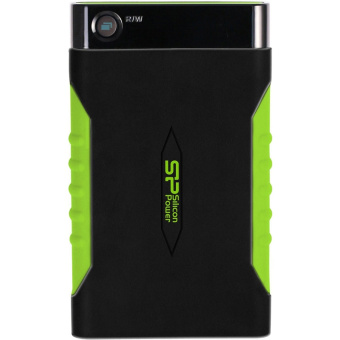 Внешний жесткий диск 1Tb Silicon Power Armor A15 2.5" USB3.0 Black-Green