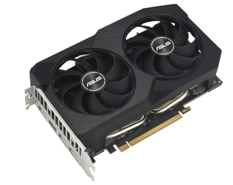 Видеокарта 8Gb ASUS DUAL-RX7600-O8G-V2 (RX7600) GDDR6 128bit HDMI DP