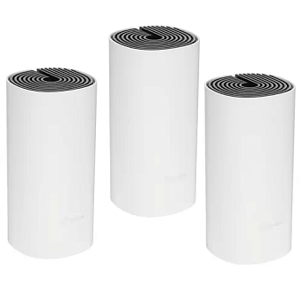 MESH-система ТP-Link Deco M4 AC1200, 5 ГГц, 1000 Мбит/с, 3 шт, белый