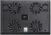 Подставка для ноутбука 17" DEEPCOOL Multi Core X8 Black