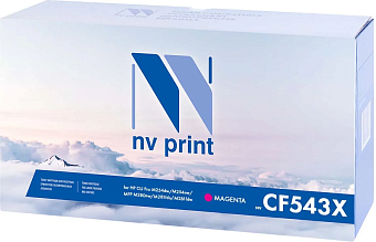 Картридж лазерный NV-print NV-CF543X для HP Color LaserJet Pro M254dw/ M254nw/ M280nw 2500 стр. красный
