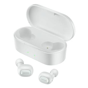 Наушники TWS Canyon TWS-2 Bluetooth White