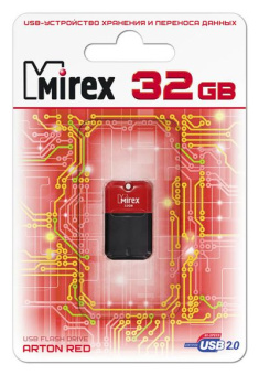 Флешка 32Gb Mirex Arton USB Red