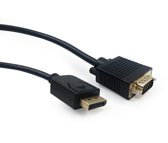 Кабель соединительный DP (m) < - > VGA (m),  1.8м, Cablexpert