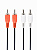 Кабель аудио-видео 2RCA (m) < - > 2RCA (m) 10.0м, Cablexpert