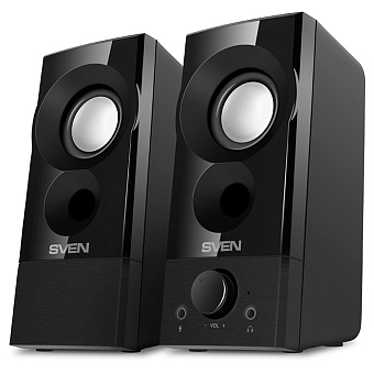 Акустическая система SVEN 357 (2*3W, USB) Black