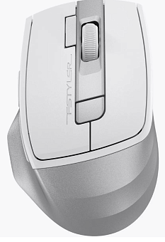 Мышь беспроводная A4Tech Fstyler FG45CS Air2 2000dpi бесшумная Silver-White