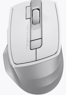 Мышь беспроводная A4Tech Fstyler FG45CS Air2 2000dpi бесшумная Silver-White