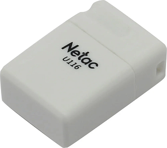 Флешка 32Gb Netac U116 USB3.0 миниатюрная пластиковая, белая