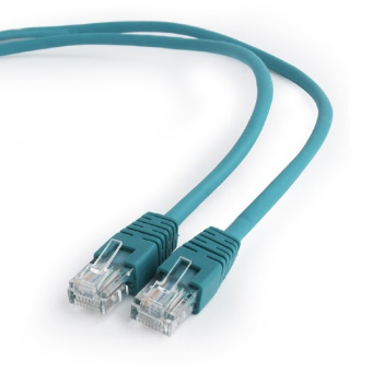 Кабель патч-корд Patch cord кат.5e  1.5м, Cablexpert, многожильный, зеленый