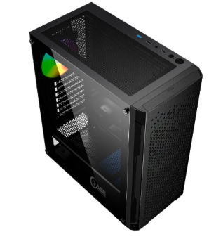 Корпус Powercase Mistral Evo Air ARGB ATX Bllack