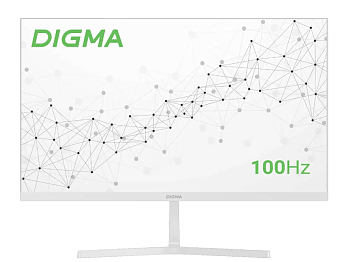 Монитор 23.8'' Digma Progress 24P502F (IPS 1920x1080 7ms 100Hz VGA HDMI DP) White