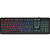 Клавиатура проводная Defender Raid GK-778DL Rainbow Led Black