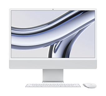 Моноблок Apple iMac 24" 2023 M3 16G 512G 10-Core Silver