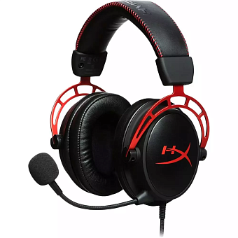 Наушники проводные HyperX Cloud Alpha Red mini-jack 3.5 мм, черный