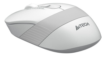 Мышь беспроводная A4Tech Fstyler FG10S 2000dpi бесшумная Grey-White