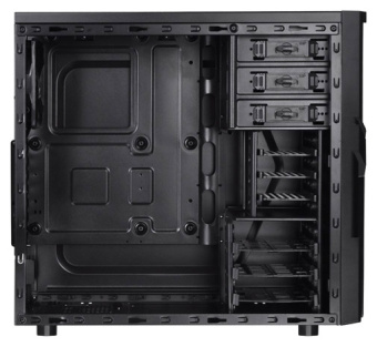 Корпус Thermaltake Versa H21 (429x209x480мм, 4.5 кг, 2*USB, ATX, без БП) Black
