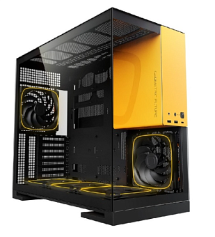 Корпус Geometric Future Model 5 ARGB ATX Black/Yellow