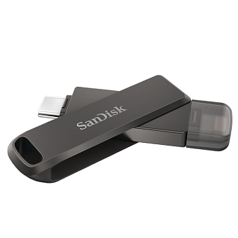 Флешка 128Gb SanDisk iXpand Luxe Type-C/Lightning