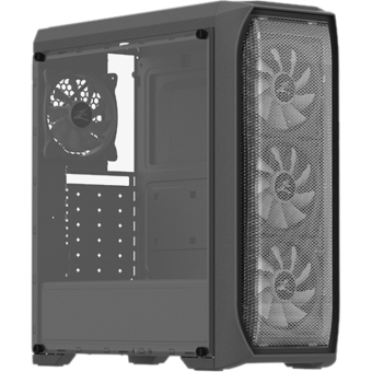 Корпус Zalman N5 MF (MidiTower, 2*USB2.0, 1*USB3.0, ATX, без БП) Black