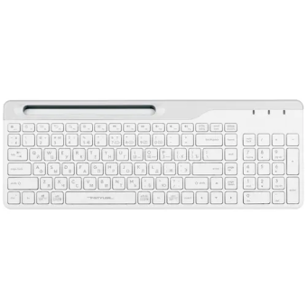 Клавиатура беспроводная A4Tech Fstyler FBK25 USB BT/Radio slim Multimedia White-Gray