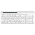 Клавиатура беспроводная A4Tech Fstyler FBK25 USB BT/Radio slim Multimedia White-Gray